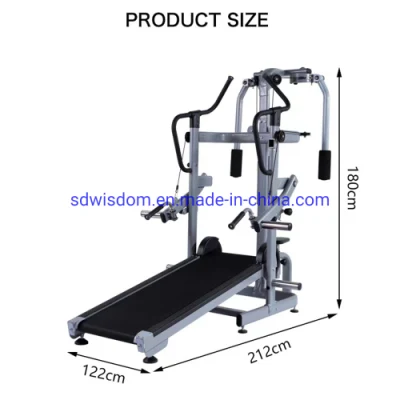 Equipamento de ginástica corporal para uso doméstico esteira multifuncional dobrável